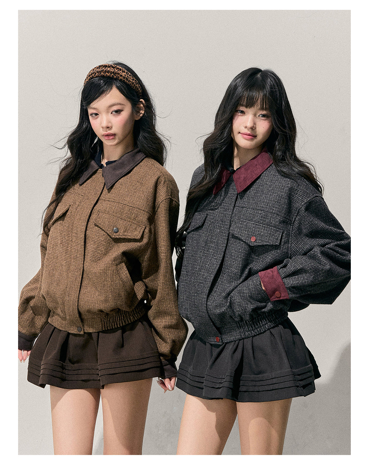 ShaoYeYan Aomalm As the Wutong Leaves Fall Audrey-Style Wool Set