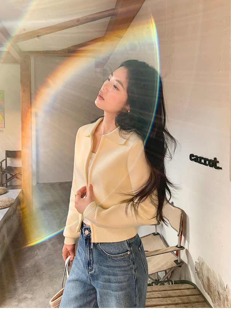 Pusumede Dual-Zip Cardigan