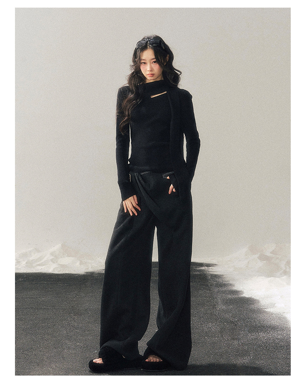 ShaoYeYan Aomalm Memory's Dusk Thermal Knit Top