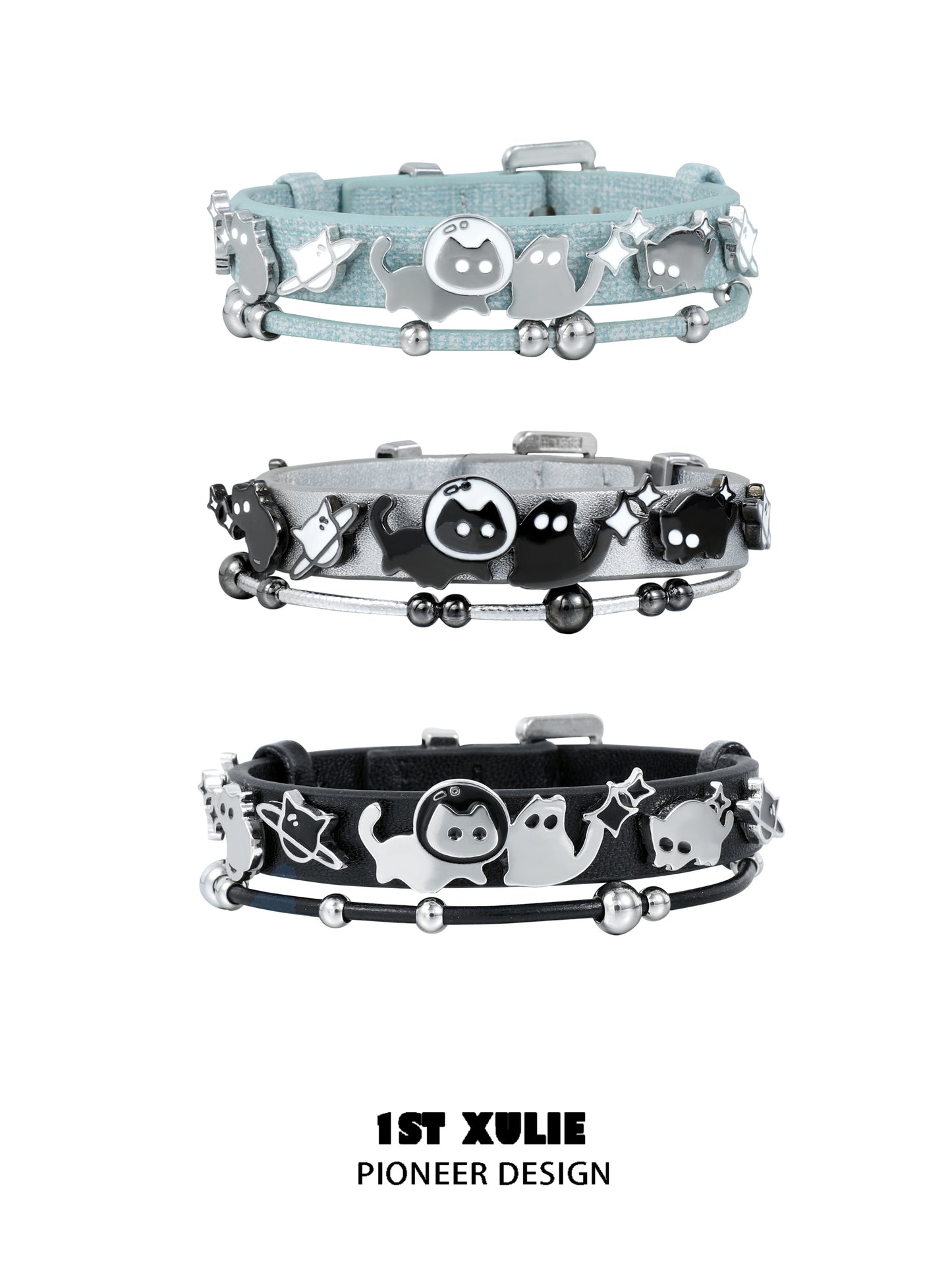 1ST XULIE Night Owl Cat Bracelet