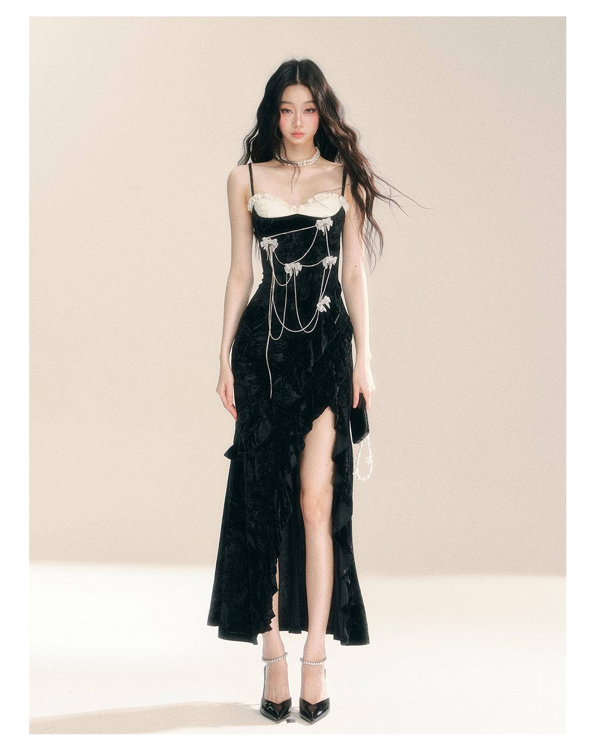 SHAOYEYAN Lady Bird High-Slit Maxi Dress