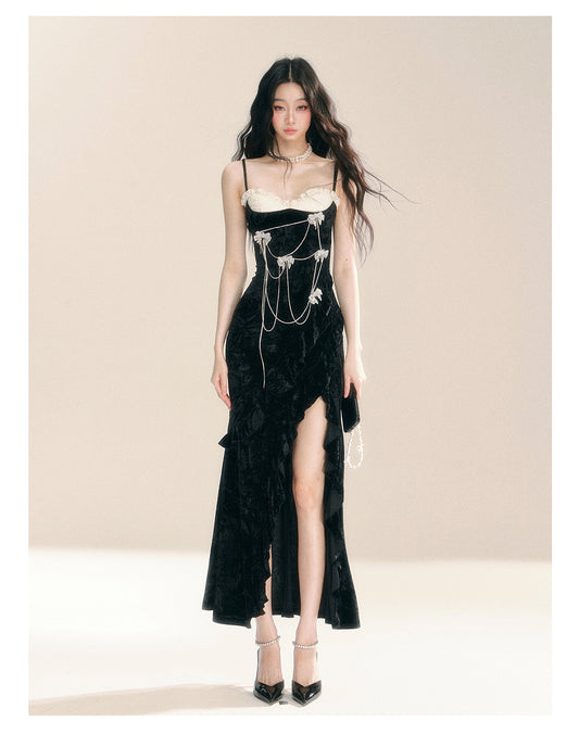 SHAOYEYAN Lady Bird High-Slit Maxi Dress