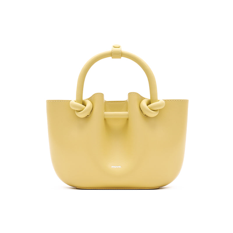 MUVA 'Flower Bud' Leather Tote