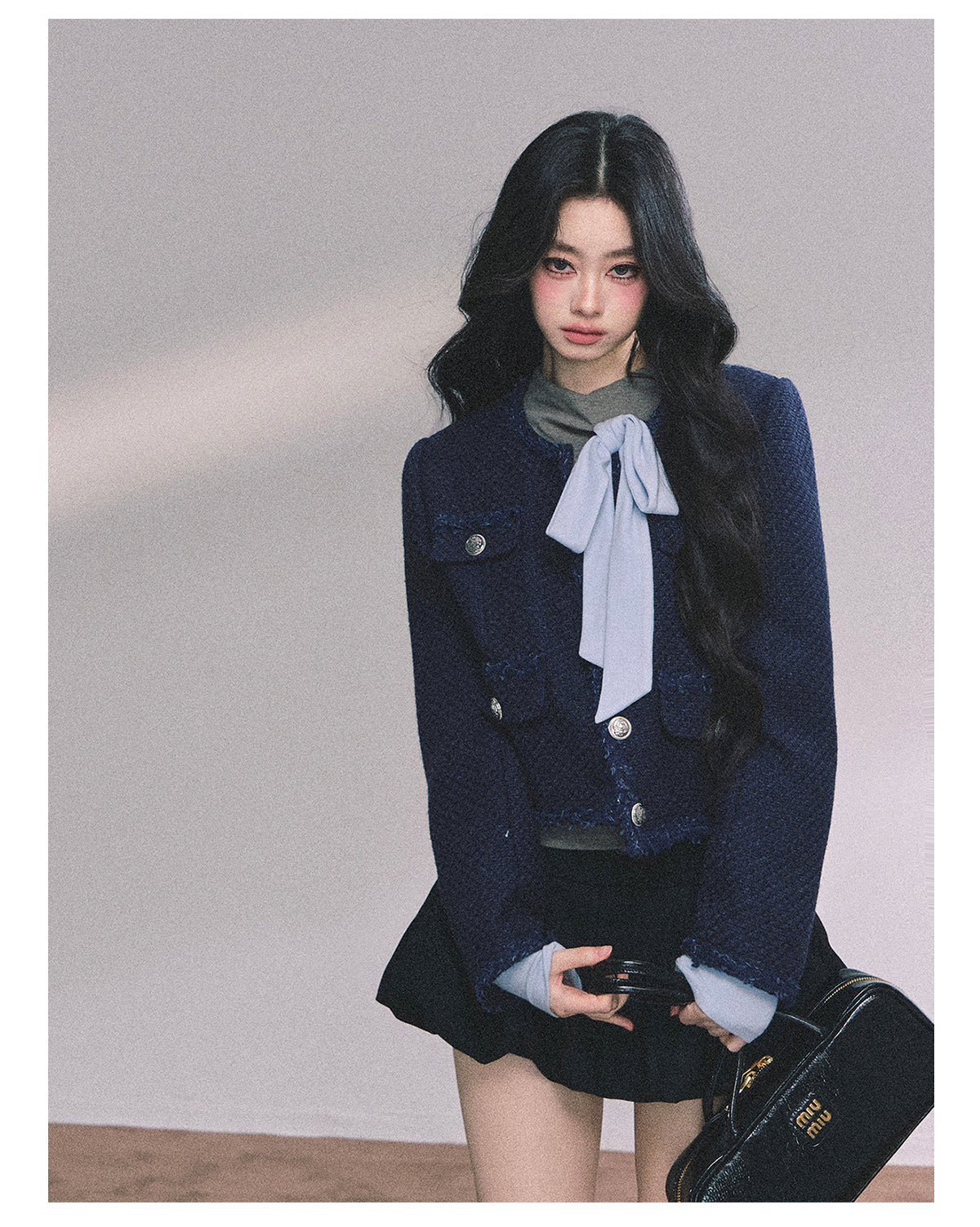 ShaoYeYan French Sweet Fragrance Island Loose Fit Tweed Jacket