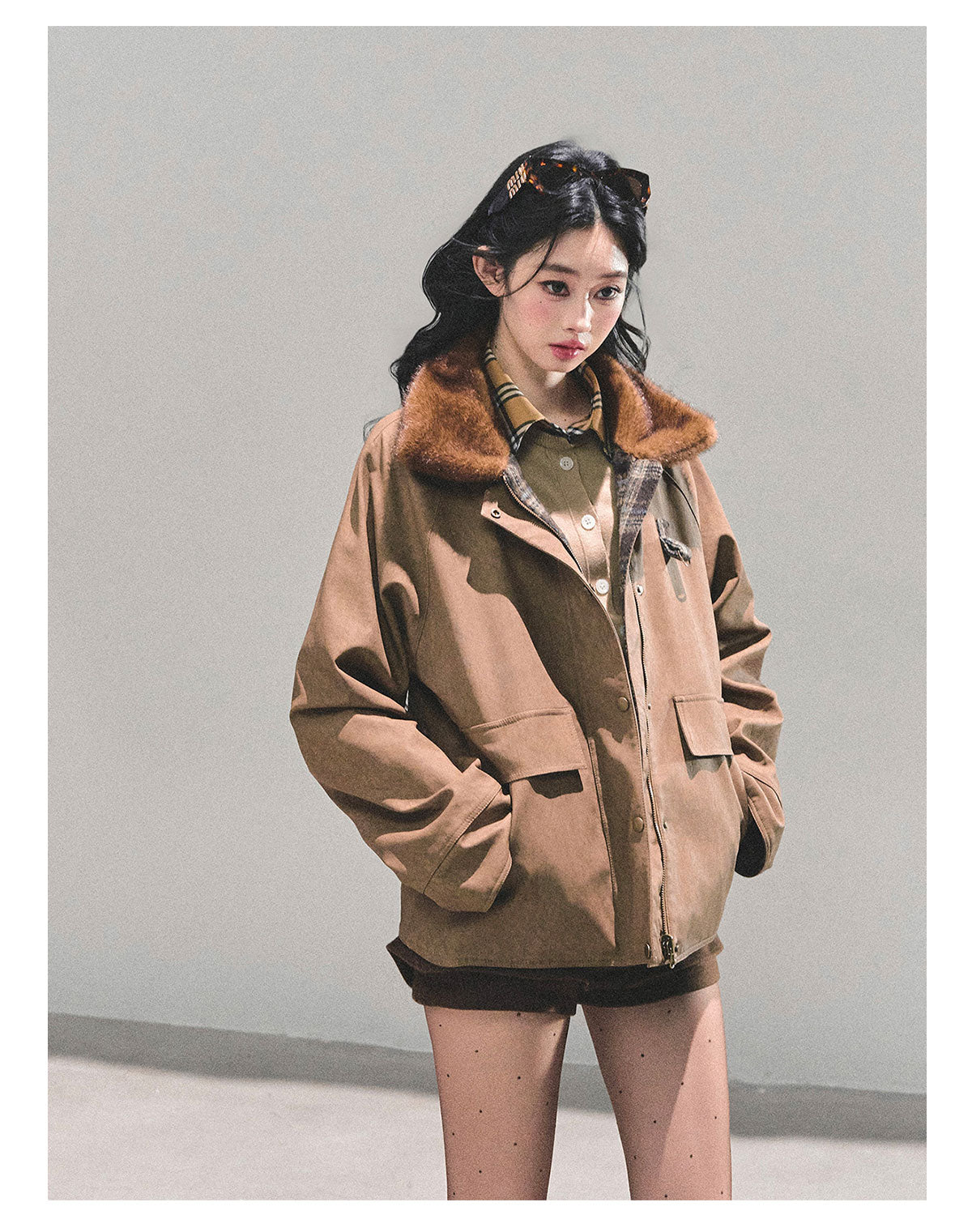 ShaoYeYan Unsent Letter Fake Two-Layer Knit T-Shirt