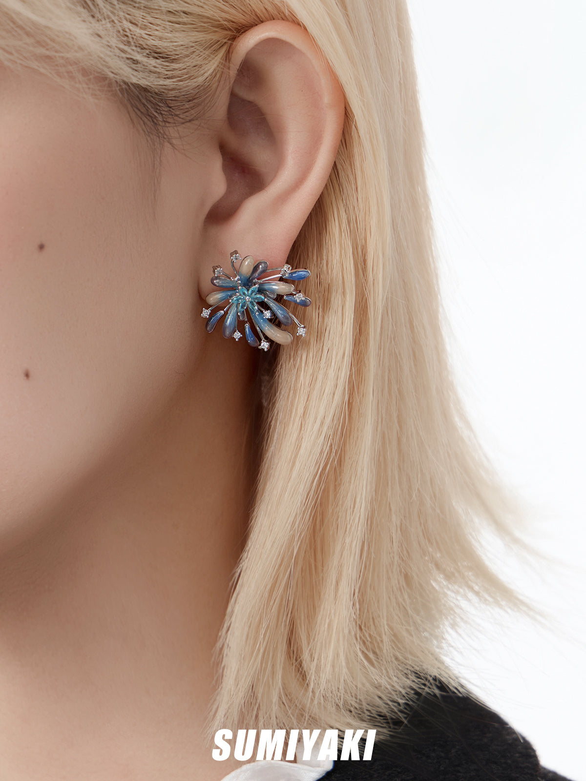 SUMIYAKI Fireworks Star Earrings