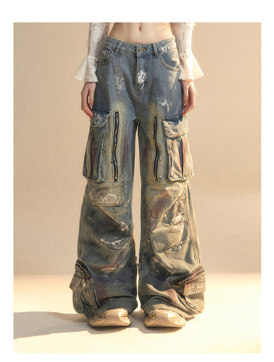 SHAOYEYAN Wide-Leg Jeans