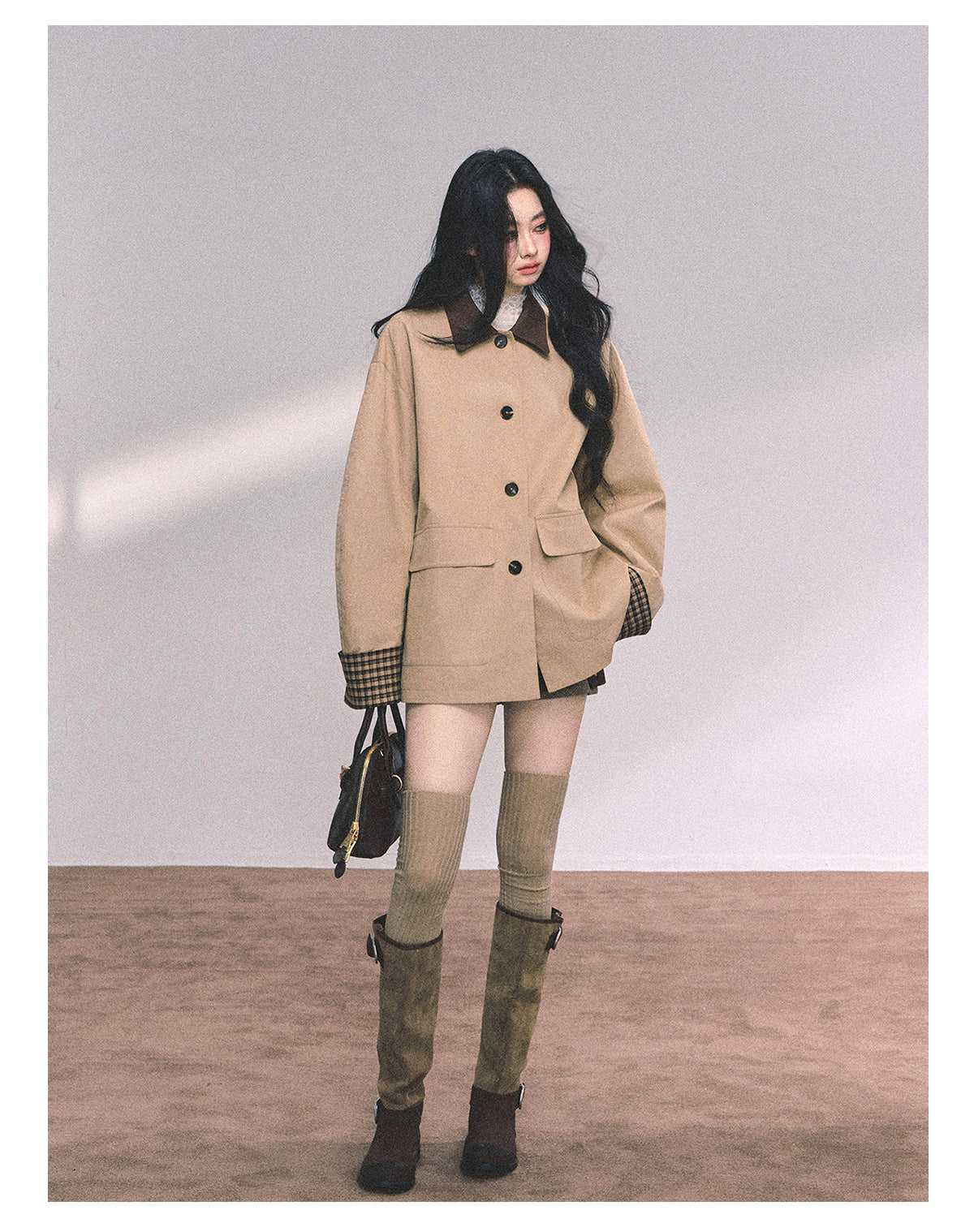 ShaoYeYan Basel Dusk Premium British Trench Coat