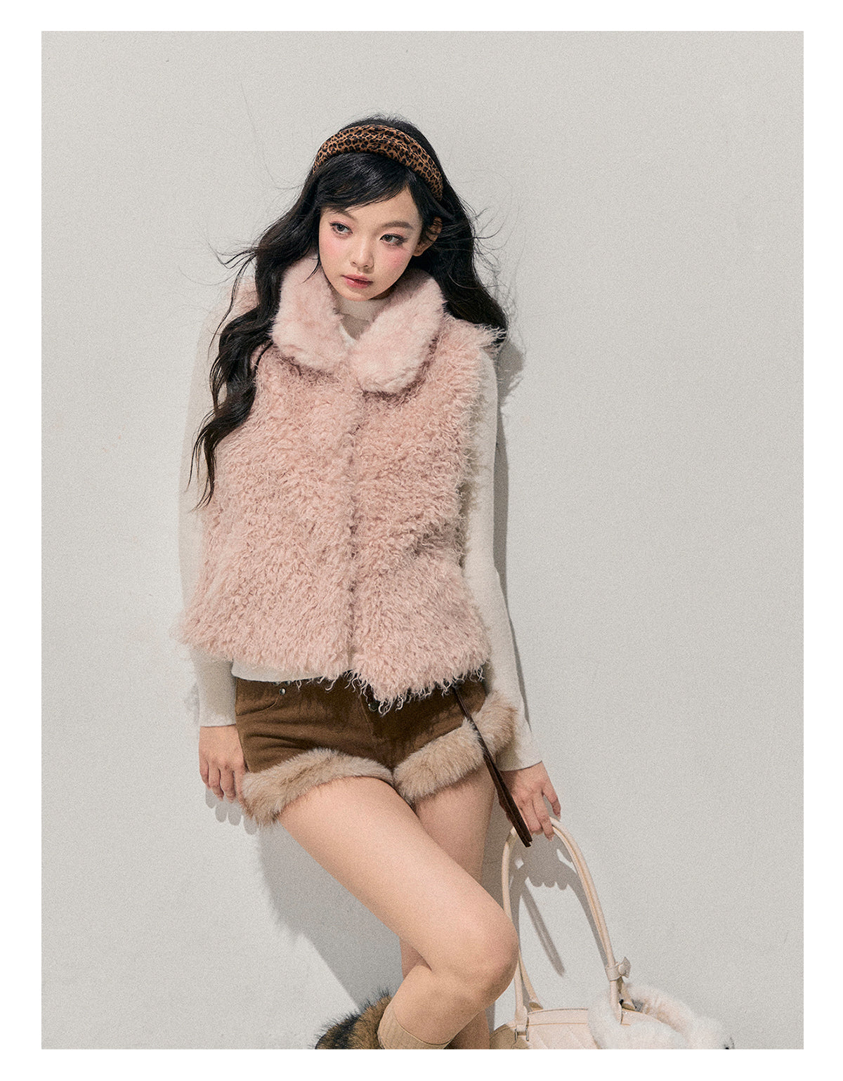ShaoYeYan Aomalm Dream's Warmth Reversible Faux Fur Coat