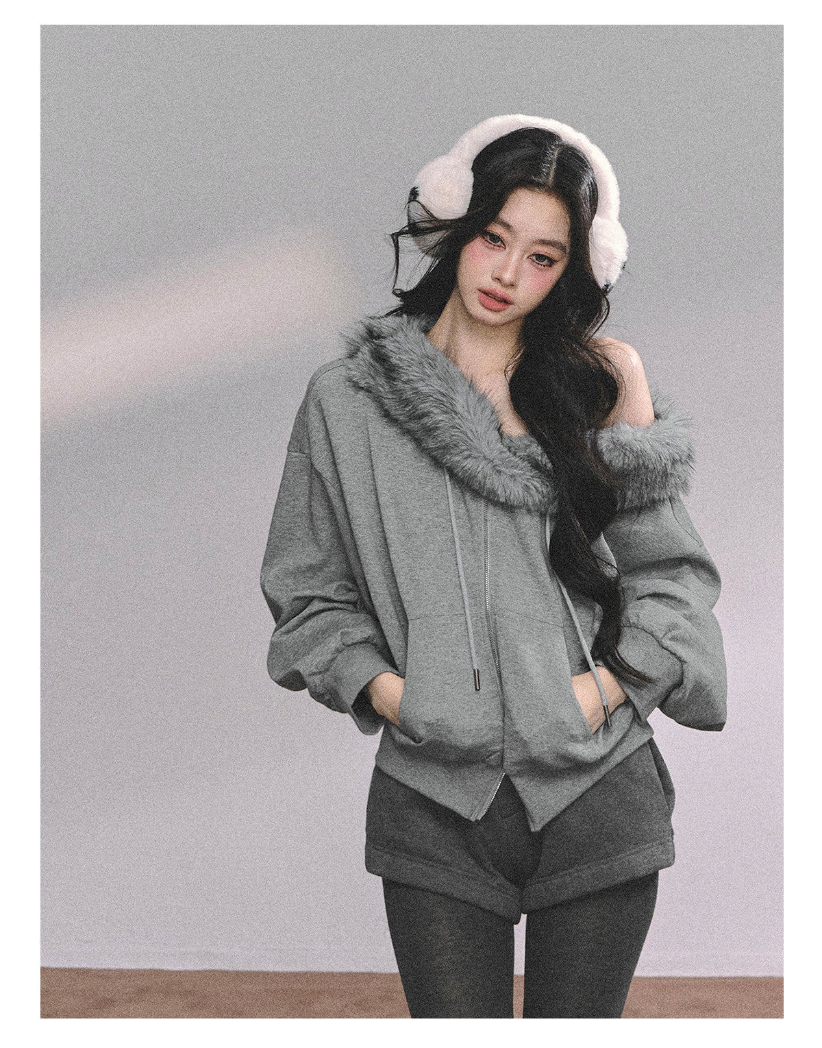 ShaoYeYan Nordic Snowfield American Style Two-Piece Set