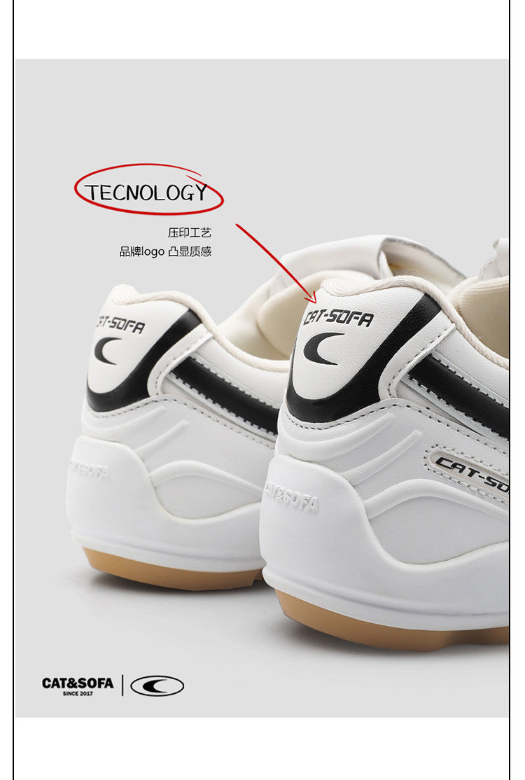 Cat&Sofa Retro Football Sneakers