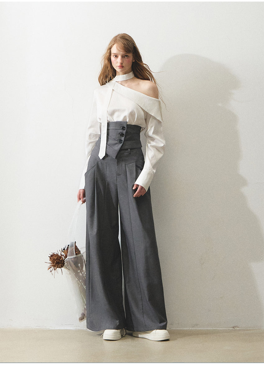BOHOL BLING "Space & Order" Deconstructed Shirt Set
