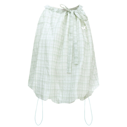 ziziFei Retro Bow-Tie Bustier Top & Mini Skirt