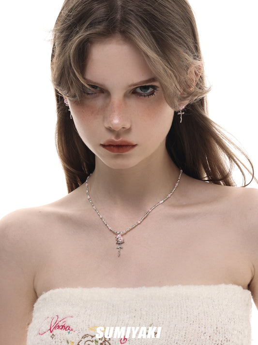 SUMIYAKI Rose Garden Necklace, Earrings & Bracelet