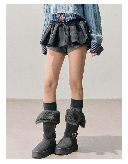 ShaoYeYan Aomalm Annie's Waltz American Puff Skirt