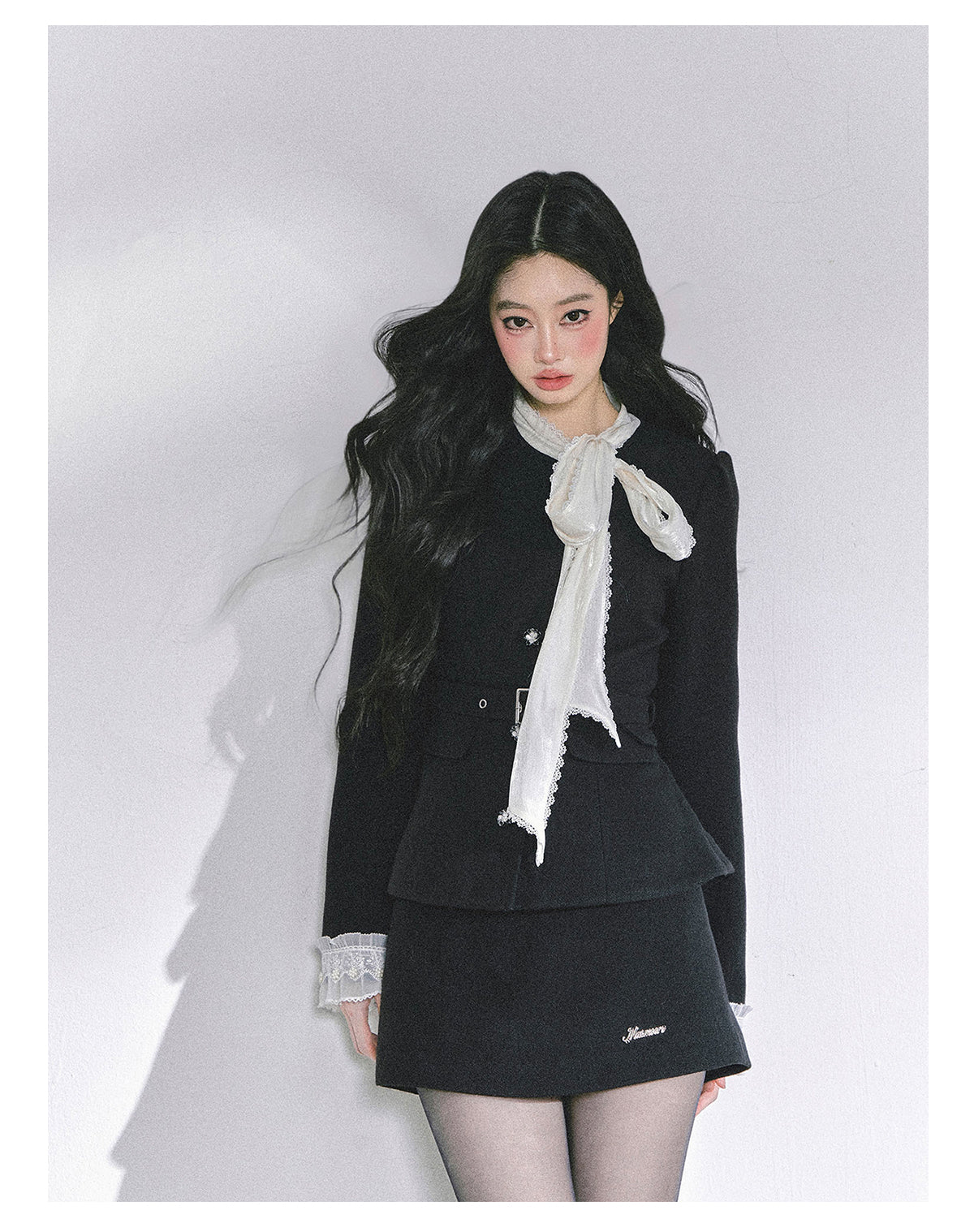 ShaoYeYan French Elegant Heiress Style Slim-Fit Blazer
