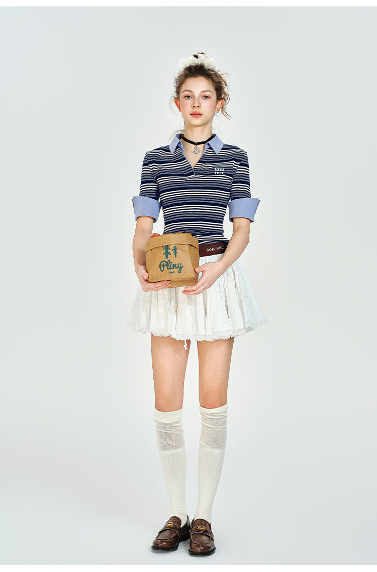 BOHOL BLING "Miu-Style Scholar" Polo Tee