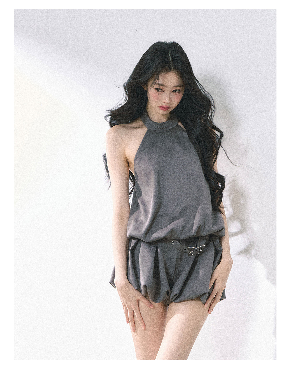 SHAOYEYAN Ginza-inspired Floral Bustier Dress