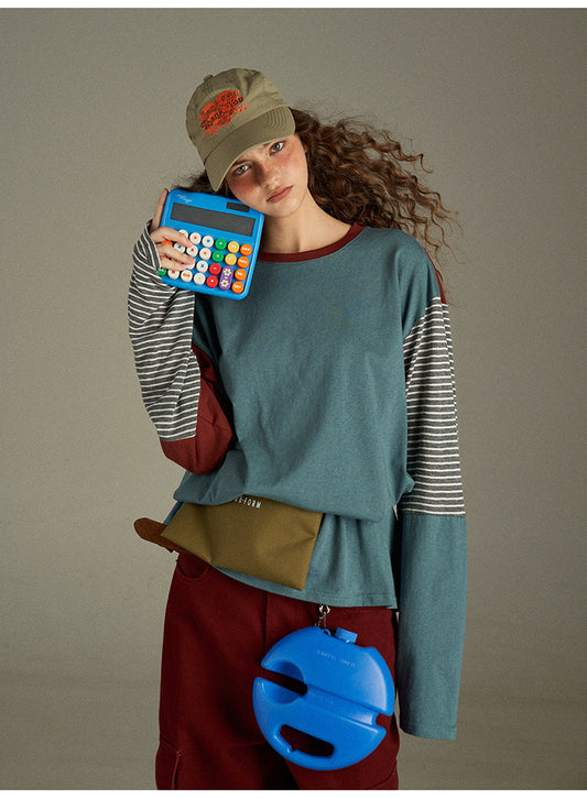 Lulugray Retro Stripe Tee