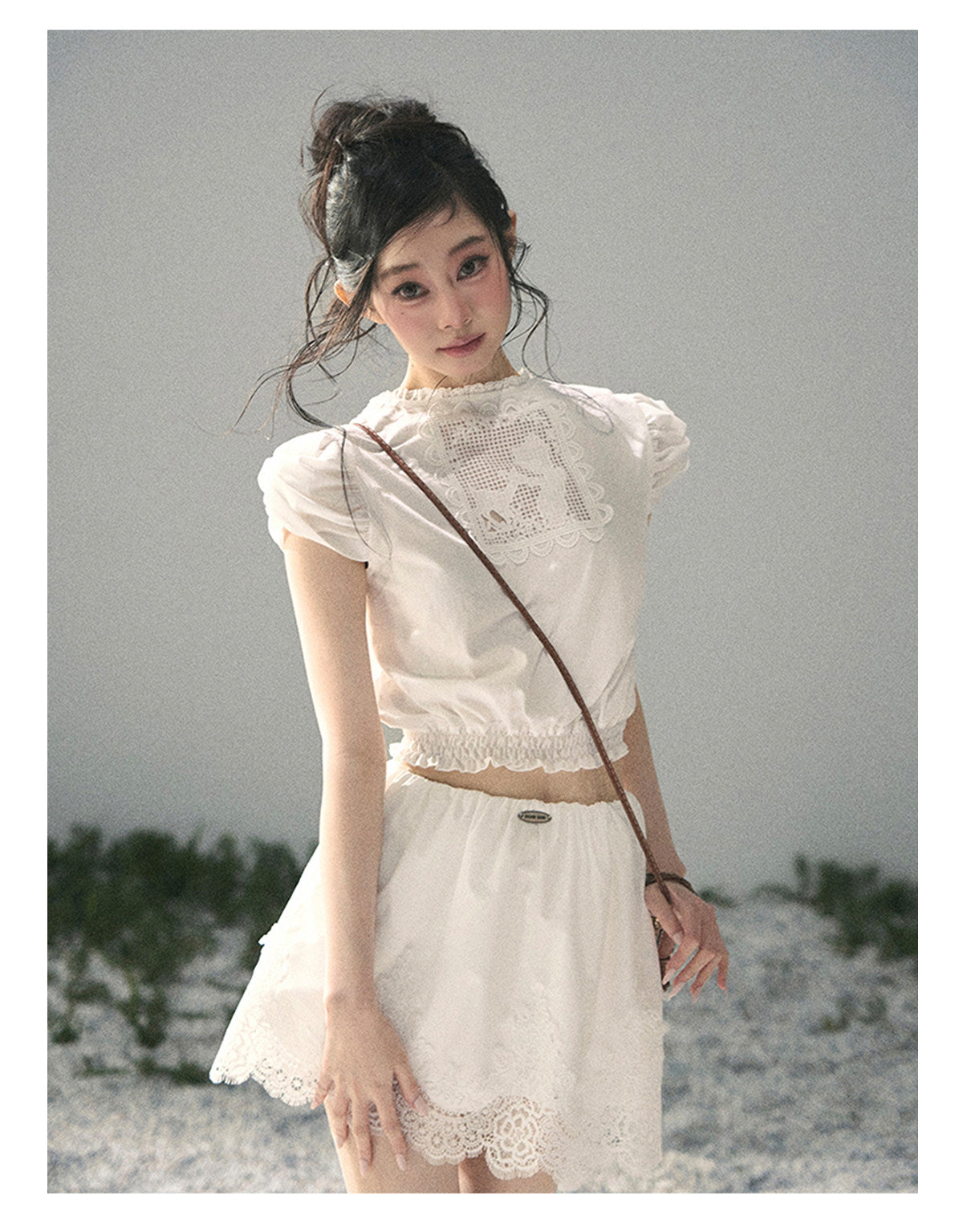 ShaoYeYan Aomalm Whisper of the Roses Early Summer Reversible Lace Set