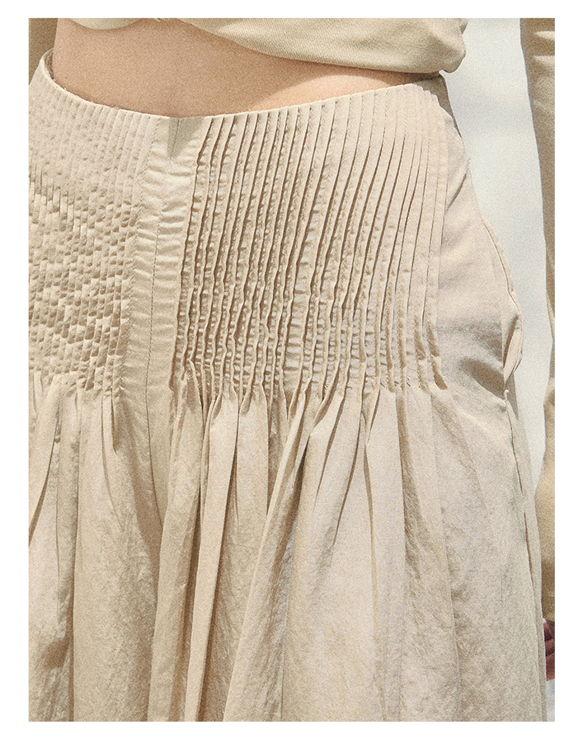 ShaoYeYan Aomalm Khaki's Gentle Breath Casual Set