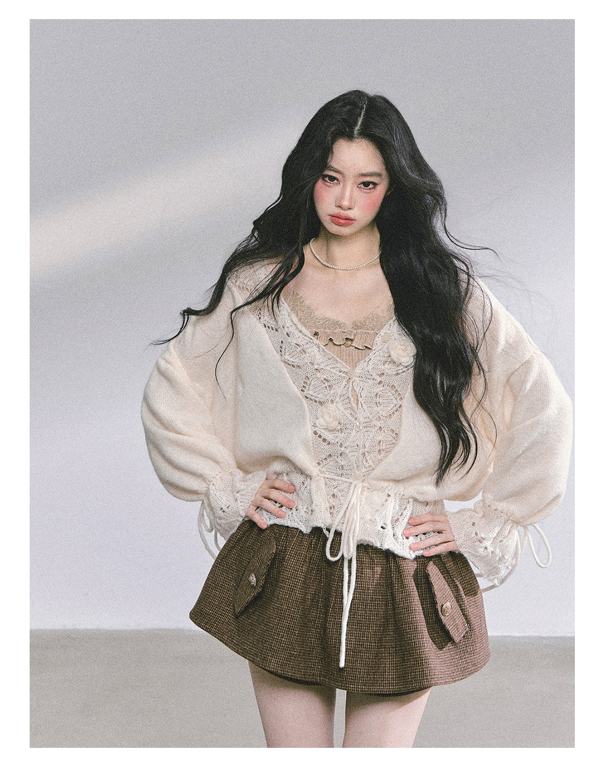 SHAOYEYAN Honey Cozy Loose Fit Knit Cardigan