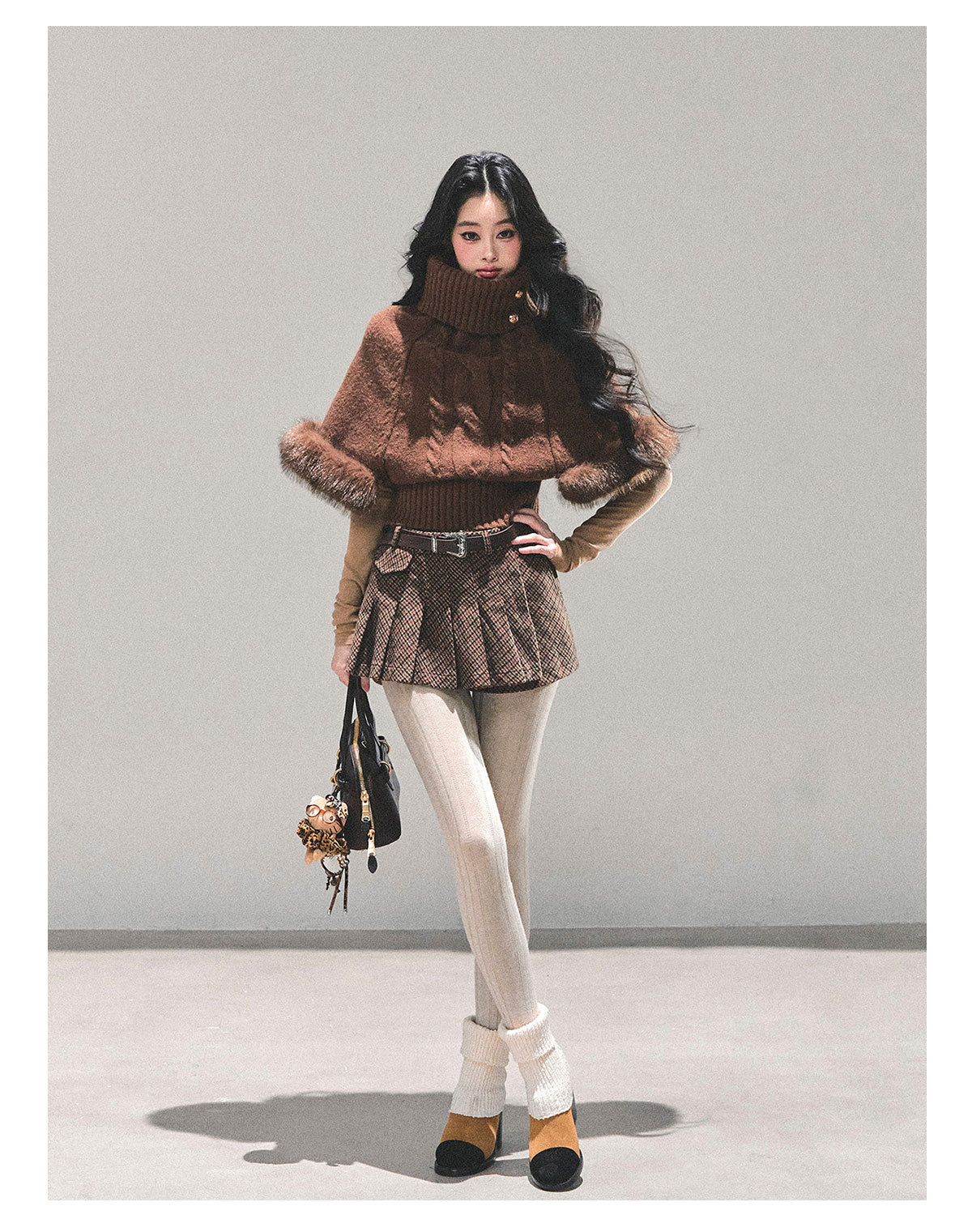 ShaoYeYan Only She Remains Awake Mohair Sweater