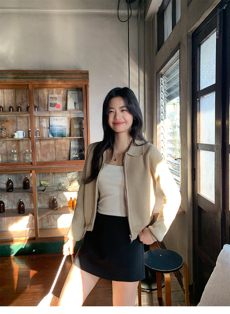Pusumede Dual-Zip Cardigan