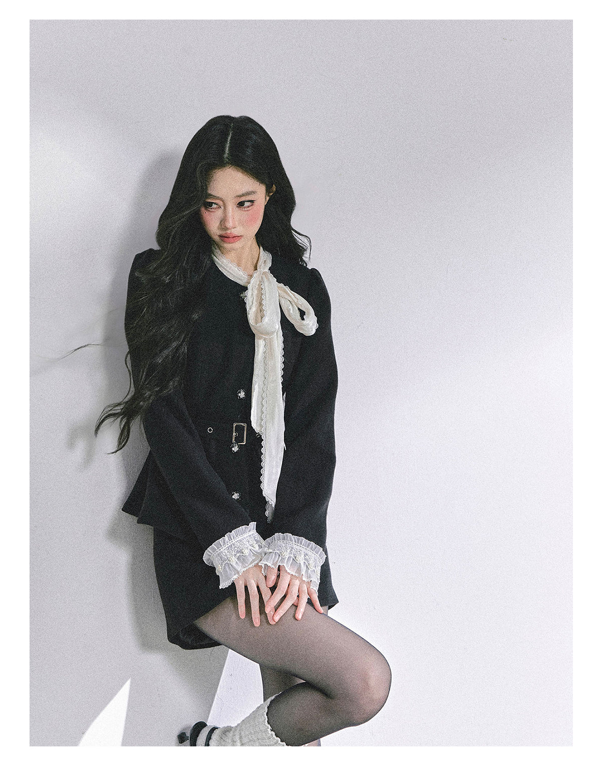 ShaoYeYan French Elegant Heiress Style Slim-Fit Blazer