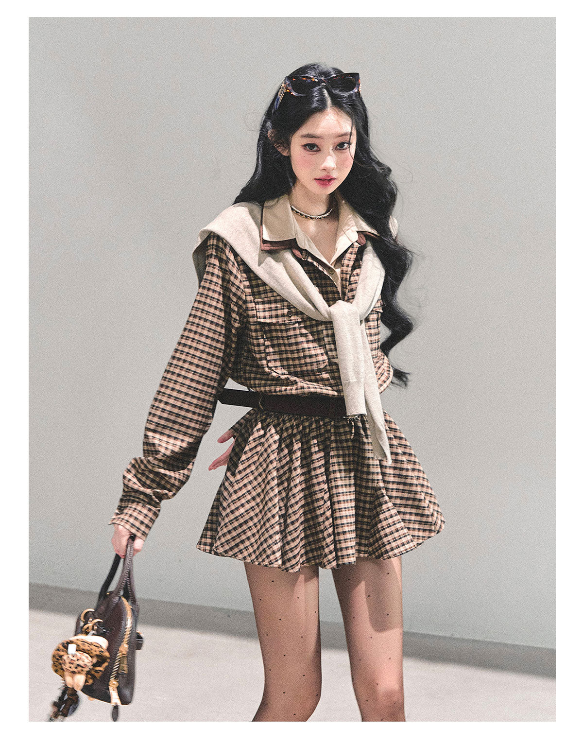 SHAOYEYAN Waist-Defining Office Dress