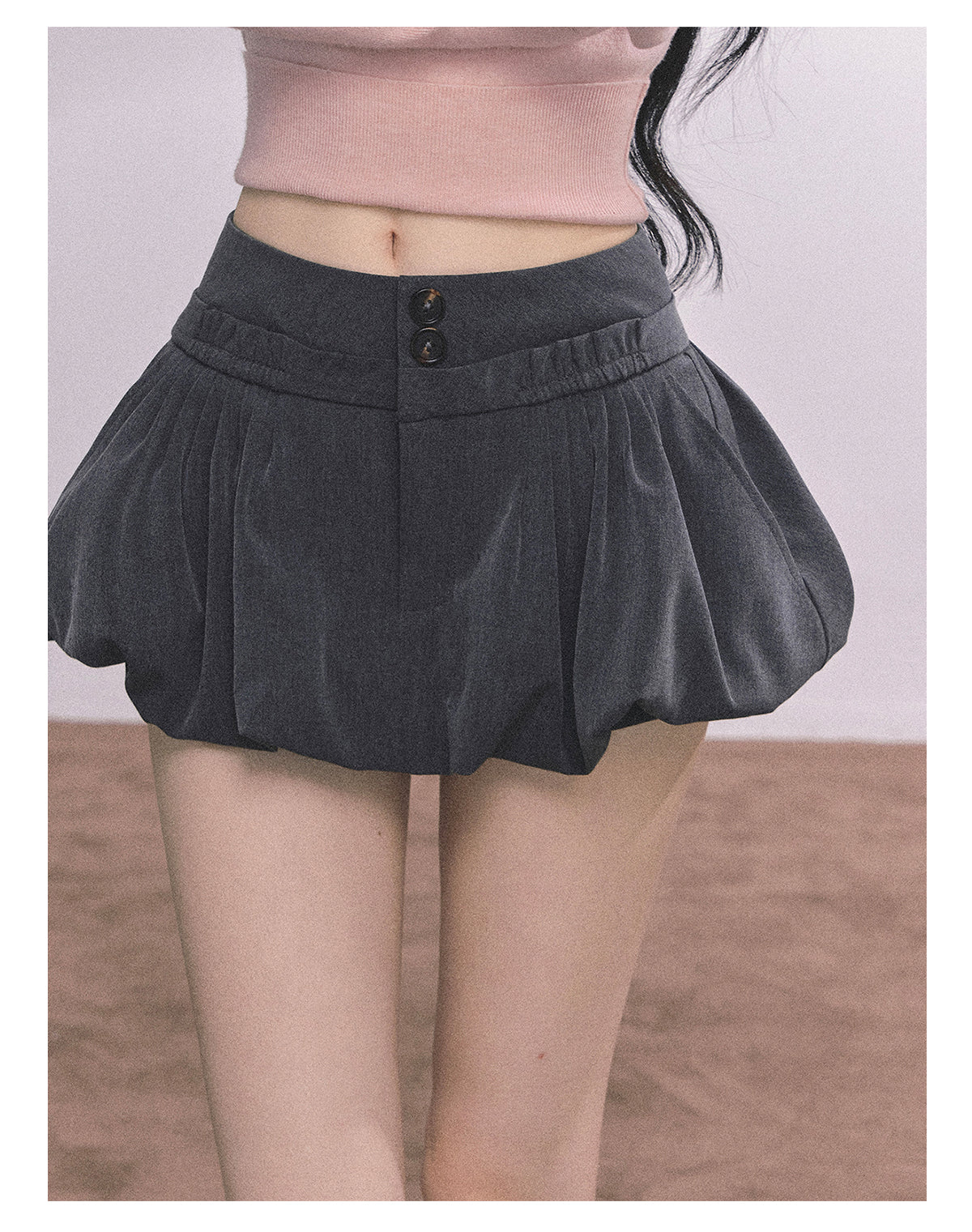 ShaoYeYan MIU Style Waltz American Slim-Fit Skirt