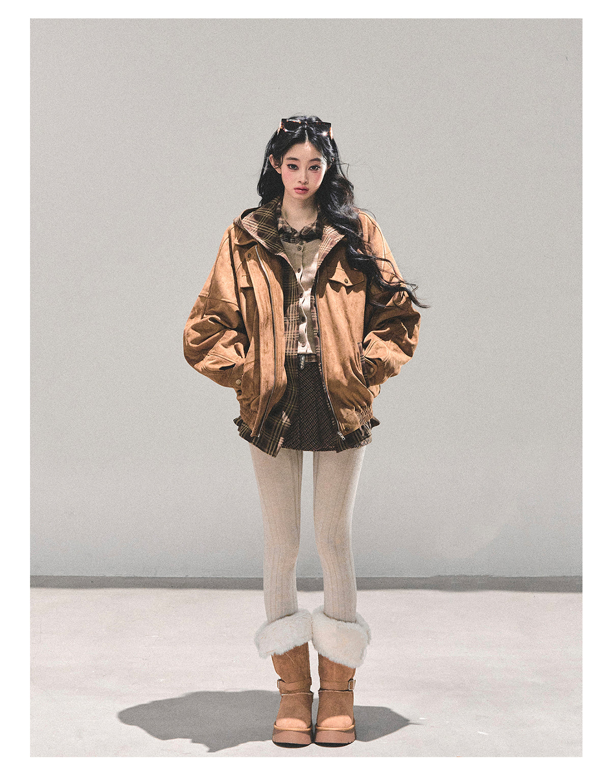 ShaoYeYan Landing Before Dawn Audrey-Style Jacket