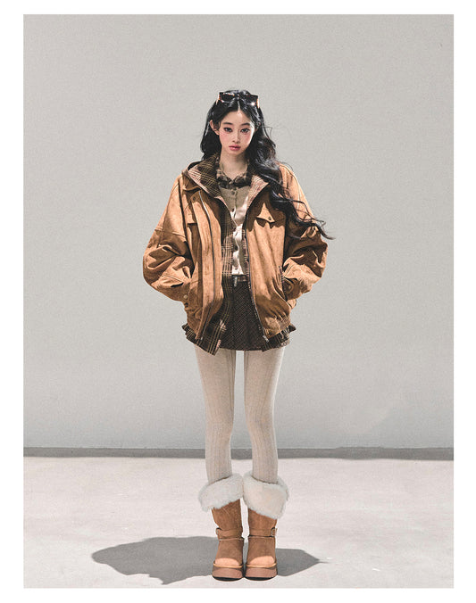 ShaoYeYan Landing Before Dawn Audrey-Style Jacket