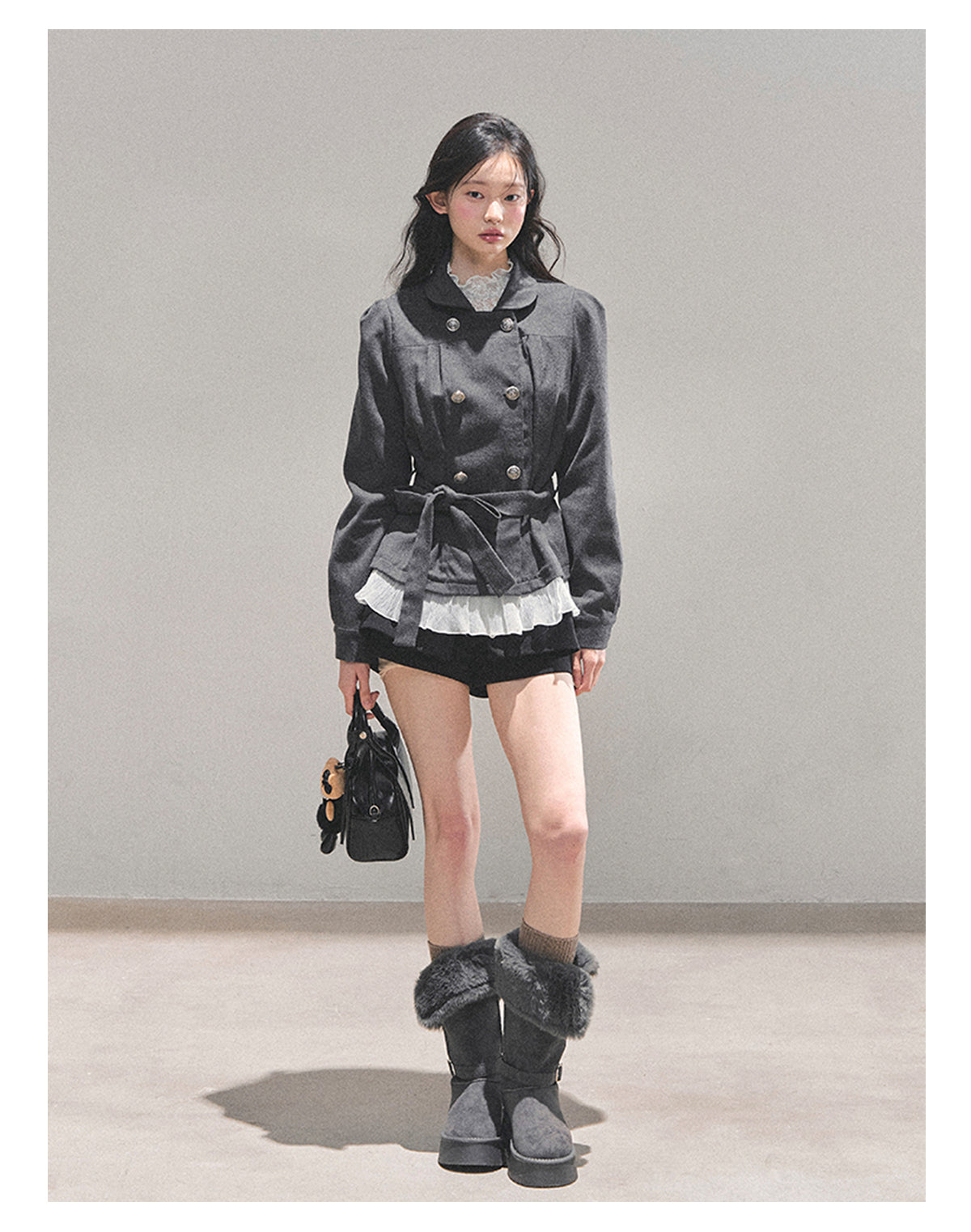 ShaoYeYan Aomalm Dusk's Whisper French Audrey Blazer