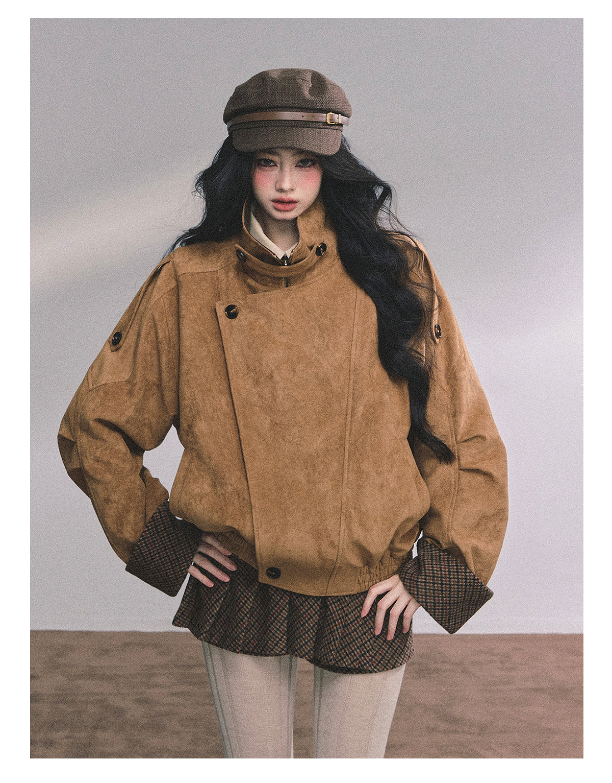 ShaoYeYan Hazelnut Warm Velvet Premium Suede Set