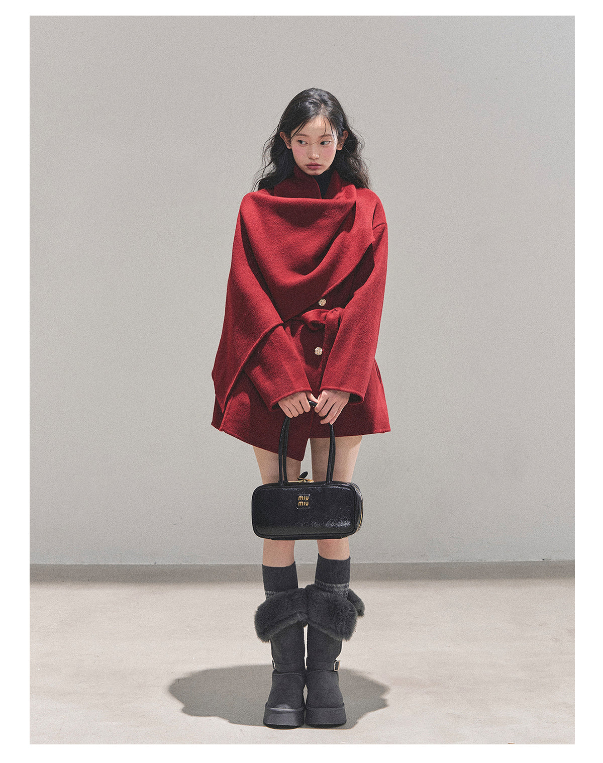 ShaoYeYan Aomalm Winter Basel Double-Faced Wool Coat