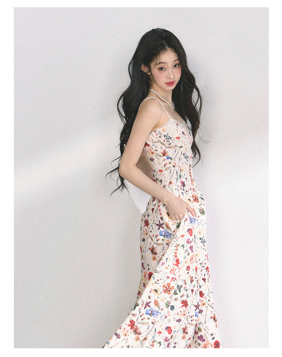 SHAOYEYAN French Floral Lace Sundress