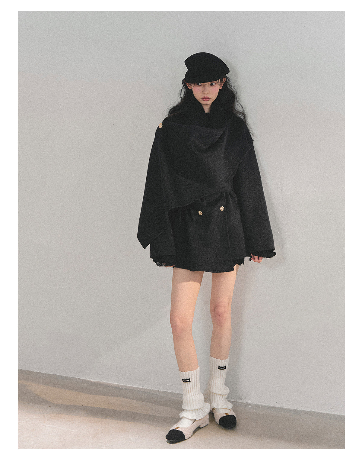 ShaoYeYan Aomalm Winter Basel Double-Faced Wool Coat