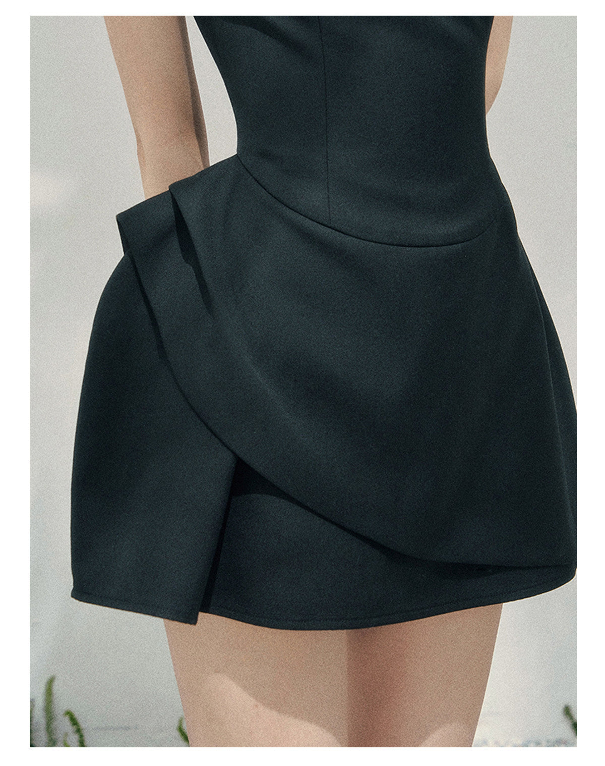ShaoYeYan Aomalm Her Sweetness Sinks Fake Two-Layer French Dress