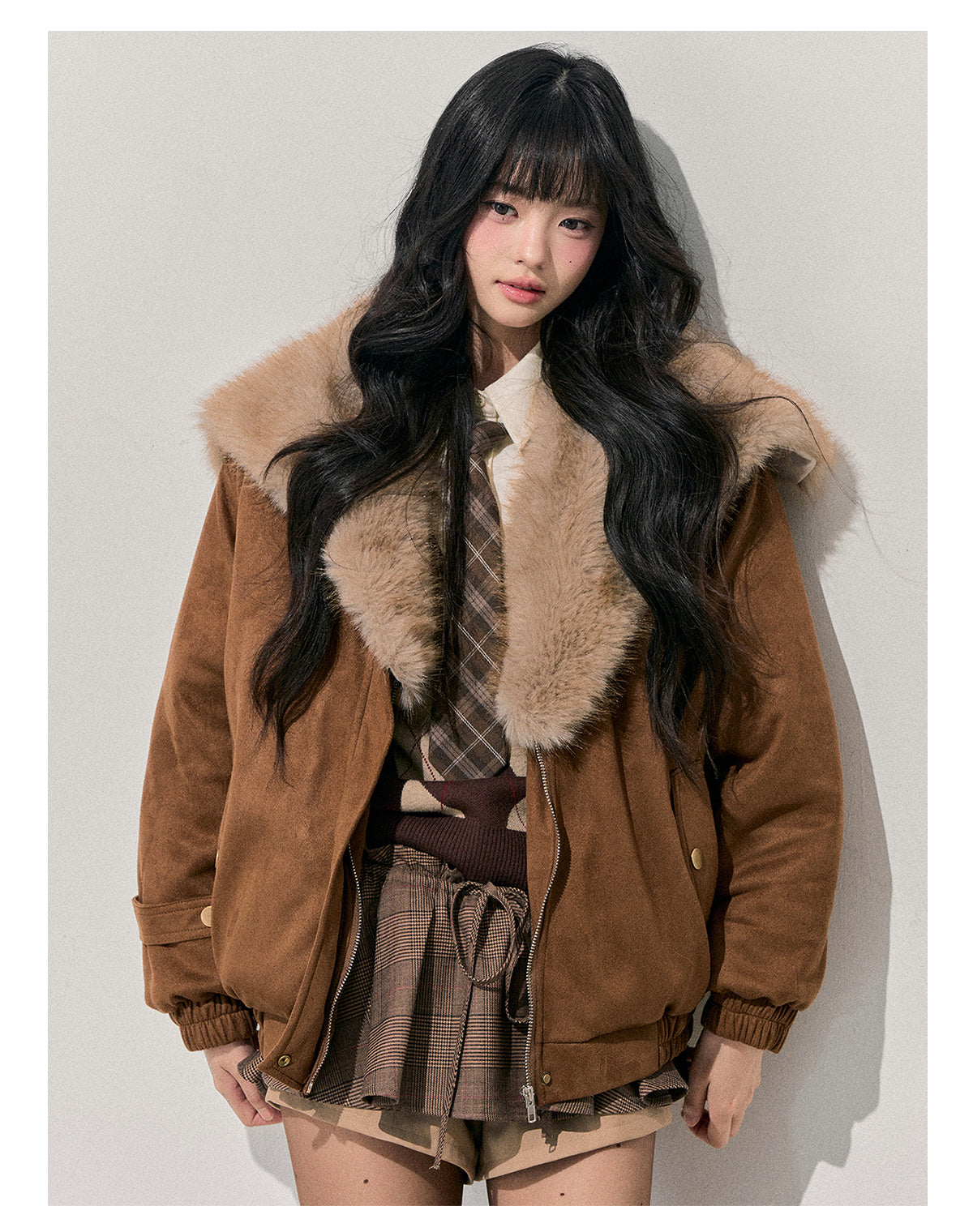 ShaoYeYan Aomalm Sunset Melts Into Sugar Maillard Padded Coat