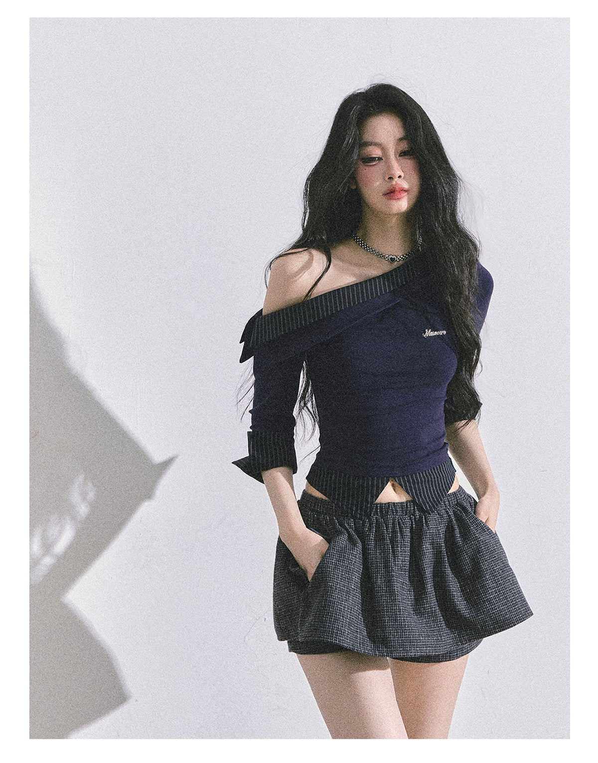 SHAOYEYAN Off-Shoulder Slimming T-Shirt