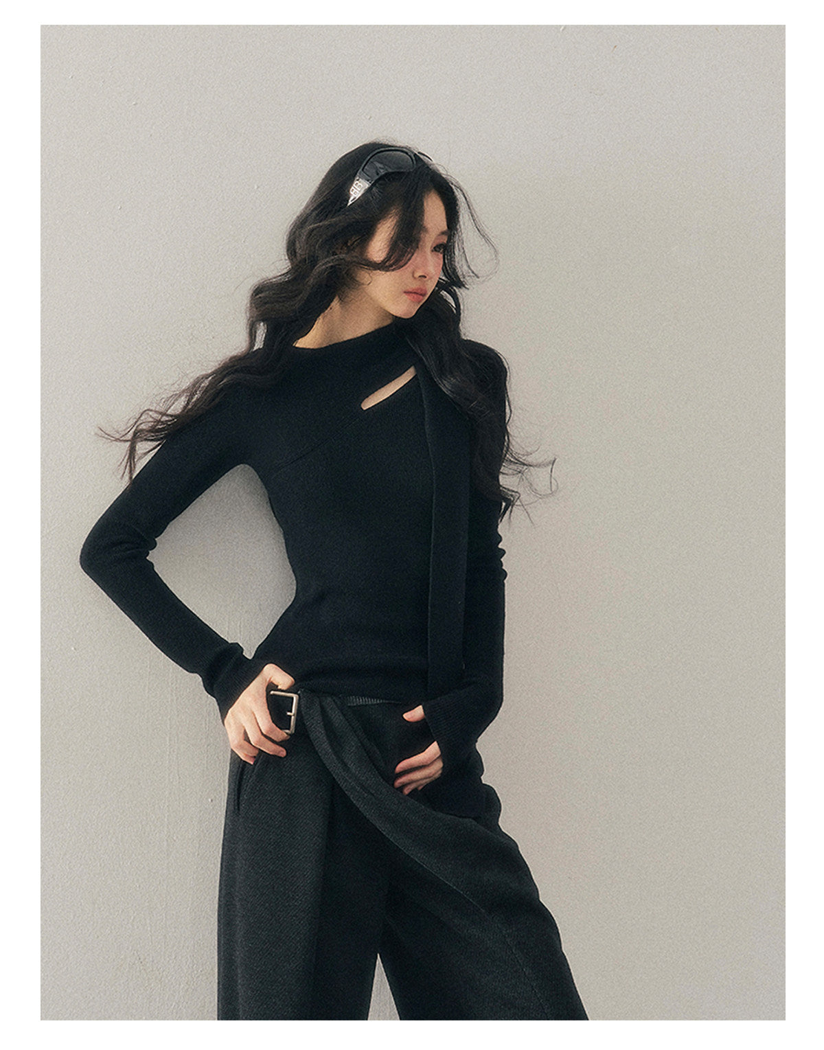 ShaoYeYan Aomalm Memory's Dusk Thermal Knit Top