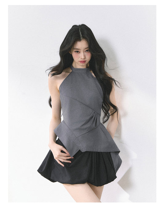 SHAOYEYAN American Style Halter Top