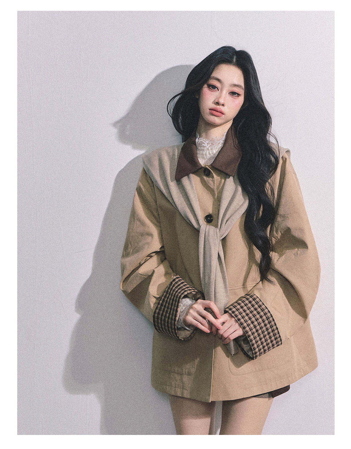 ShaoYeYan Basel Dusk Premium British Trench Coat