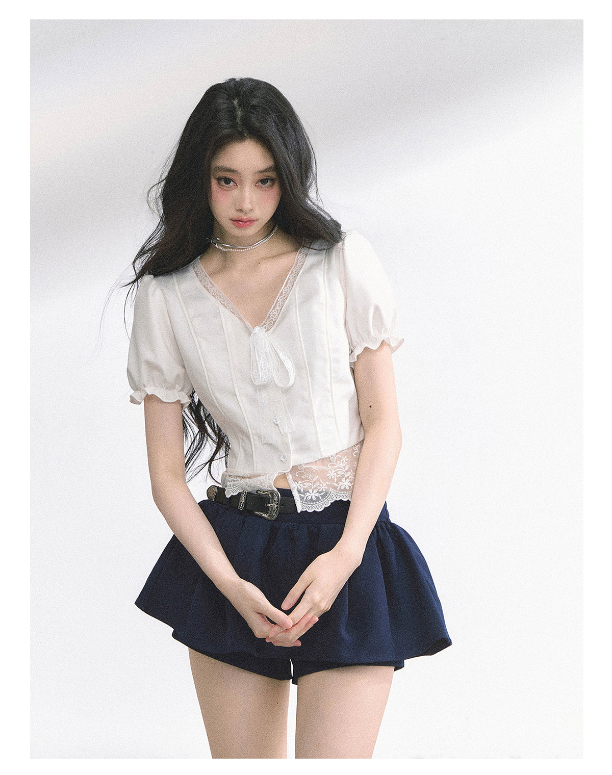 SHAOYEYAN French Lace Sun Protection Blouse