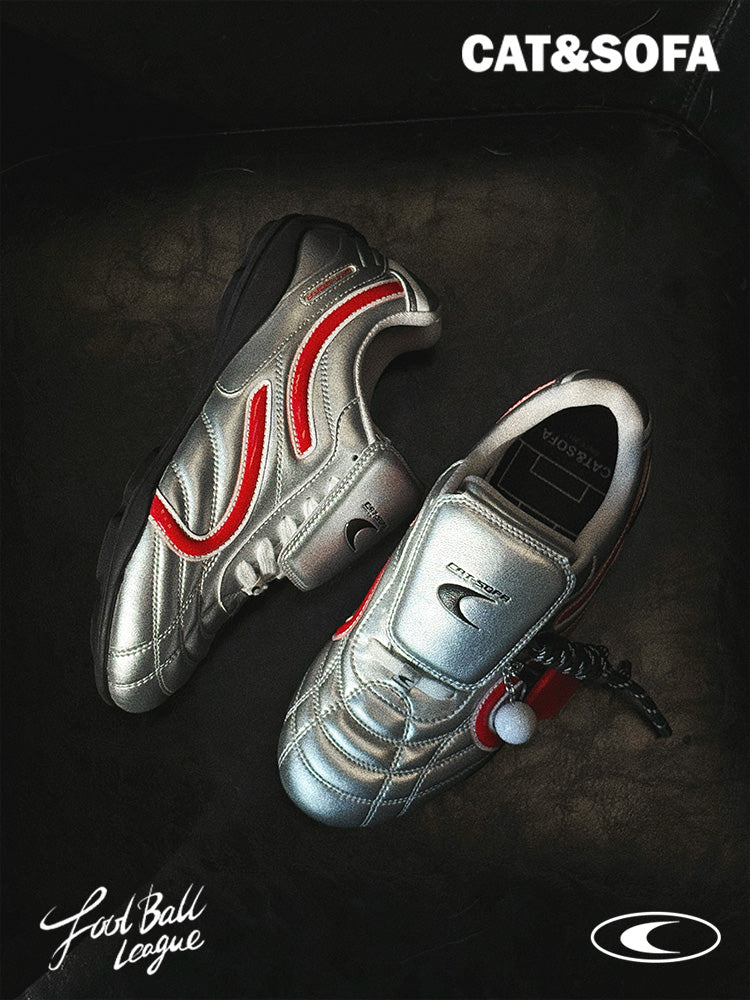 Cat&Sofa Retro Football Sneakers