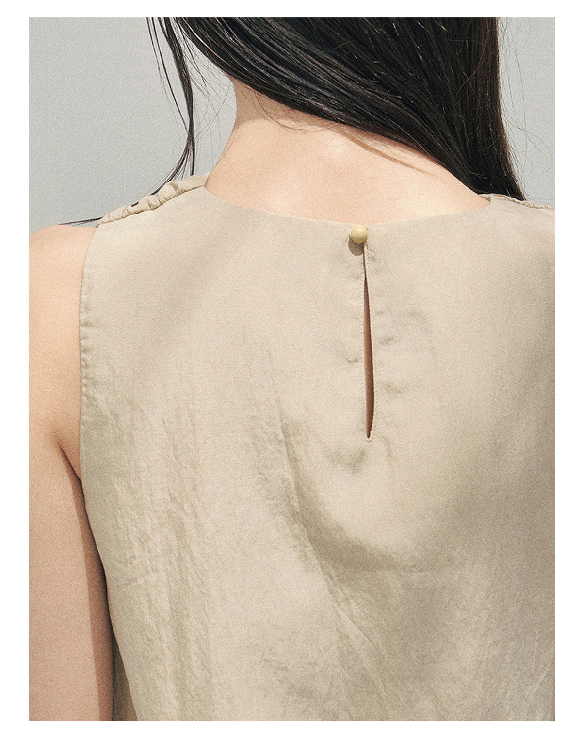 ShaoYeYan Aomalm Khaki's Gentle Breath Casual Set