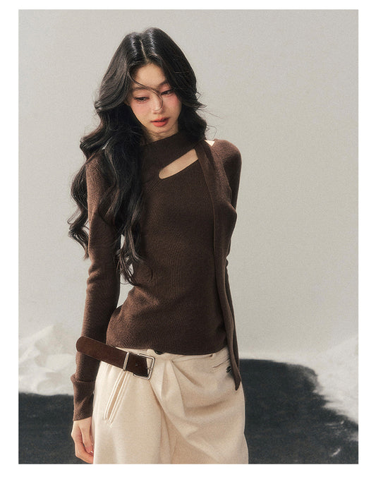 ShaoYeYan Aomalm Memory's Dusk Thermal Knit Top