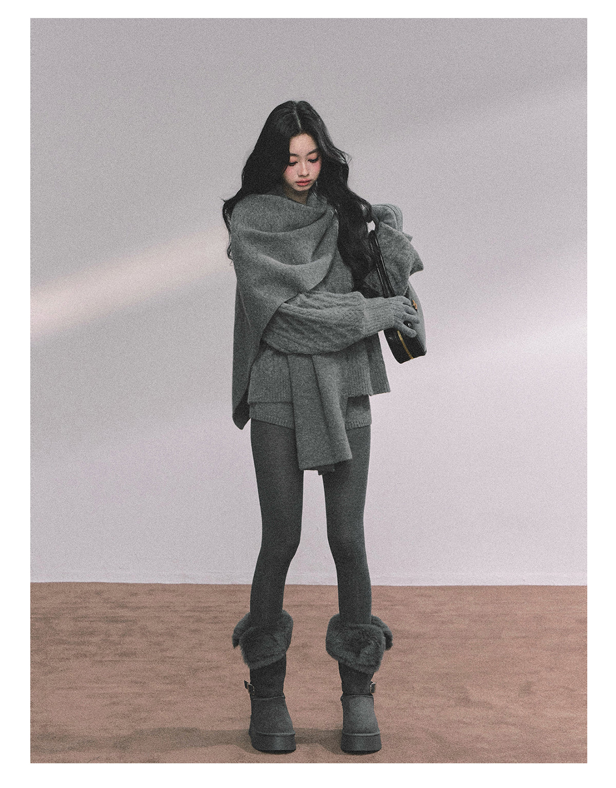 ShaoYeYan Zurich Exchange Student Korean Lazy Style Set