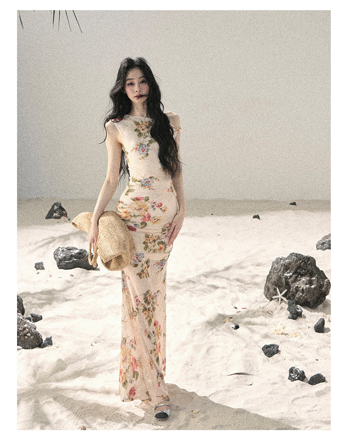 ShaoYeYan Aomalm I Await the Bloom French Elegant Dress